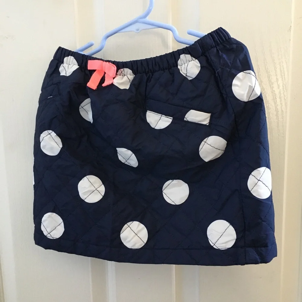 Girls Gymboree quilted skirt 6